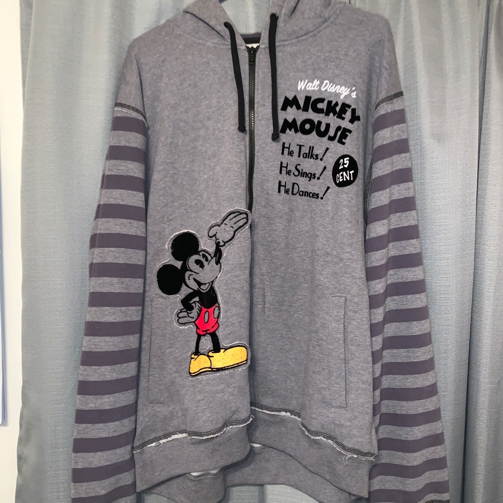 Classic Mickey Mouse zip up hoodie